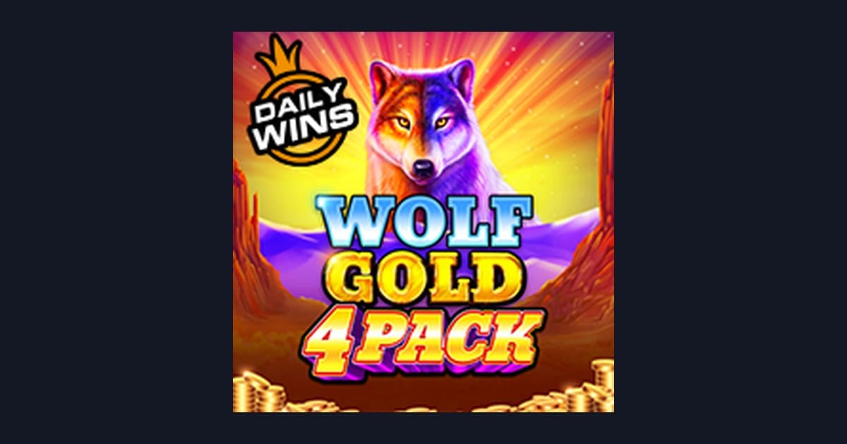 Serunya Main Wolf Gold 4 Pack dengan Deposit Pulsa Tanpa Potongan